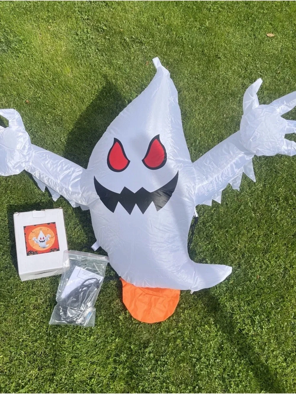Gemmy Airblown Inflatable Ghost 33”Halloween Decoration